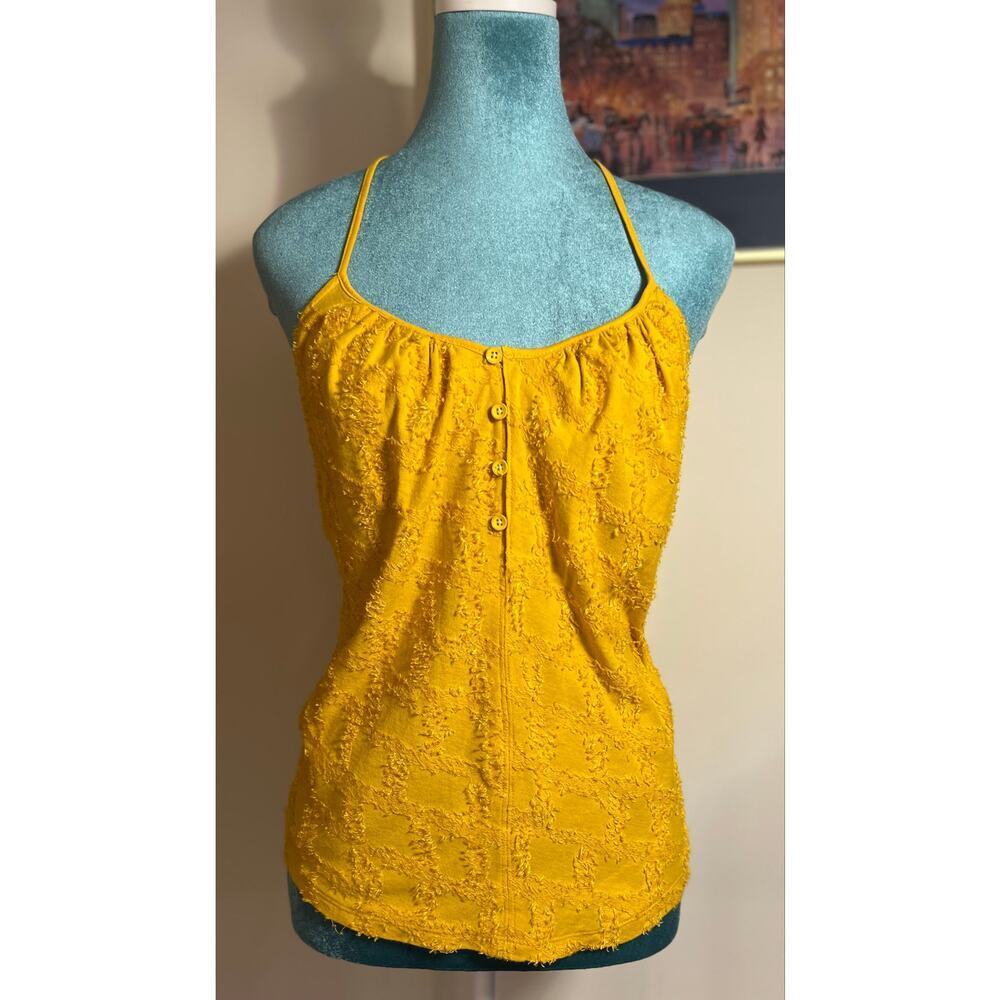 Anthropologie Kit Textured Cami
Tank Top Spaghetti Strap
Yellow size small
